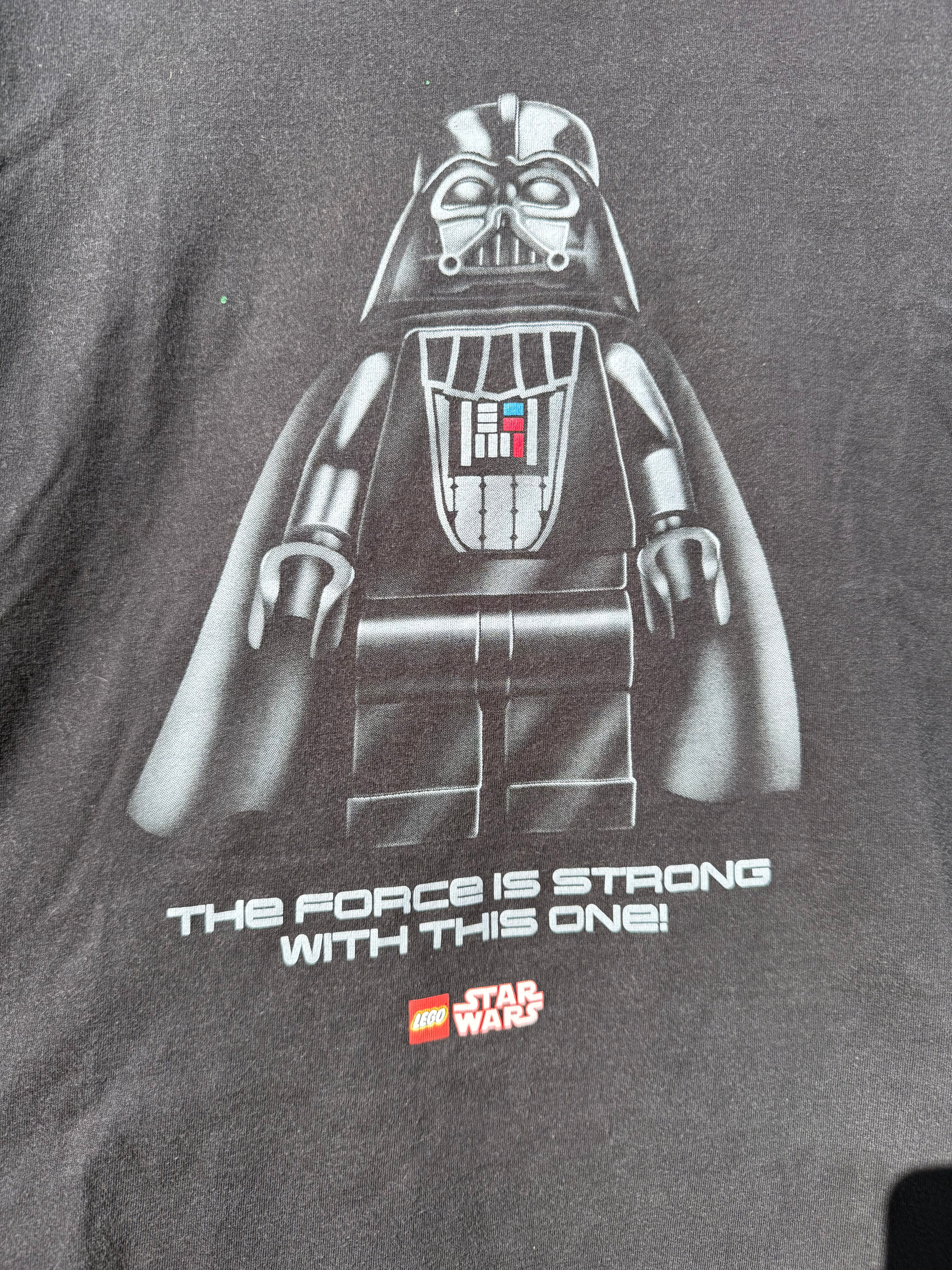 Vintage 2008 Lego Star Wars Darth Vader Movie T-shirt