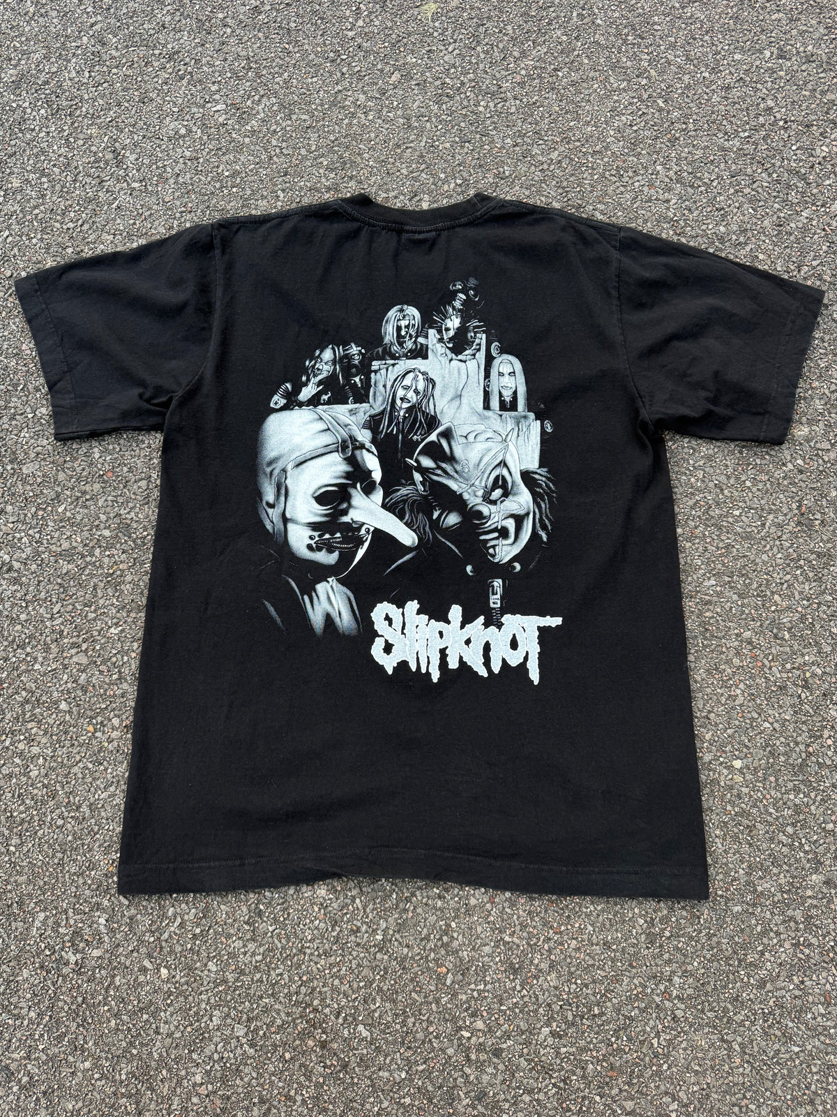 Vintage 2000s Slipknot Masks Graphic T-Shirt