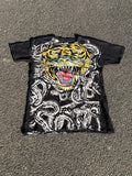 Vintage 2000s Ed Hardy by Christian Audigier Tiger Snake T-shirt