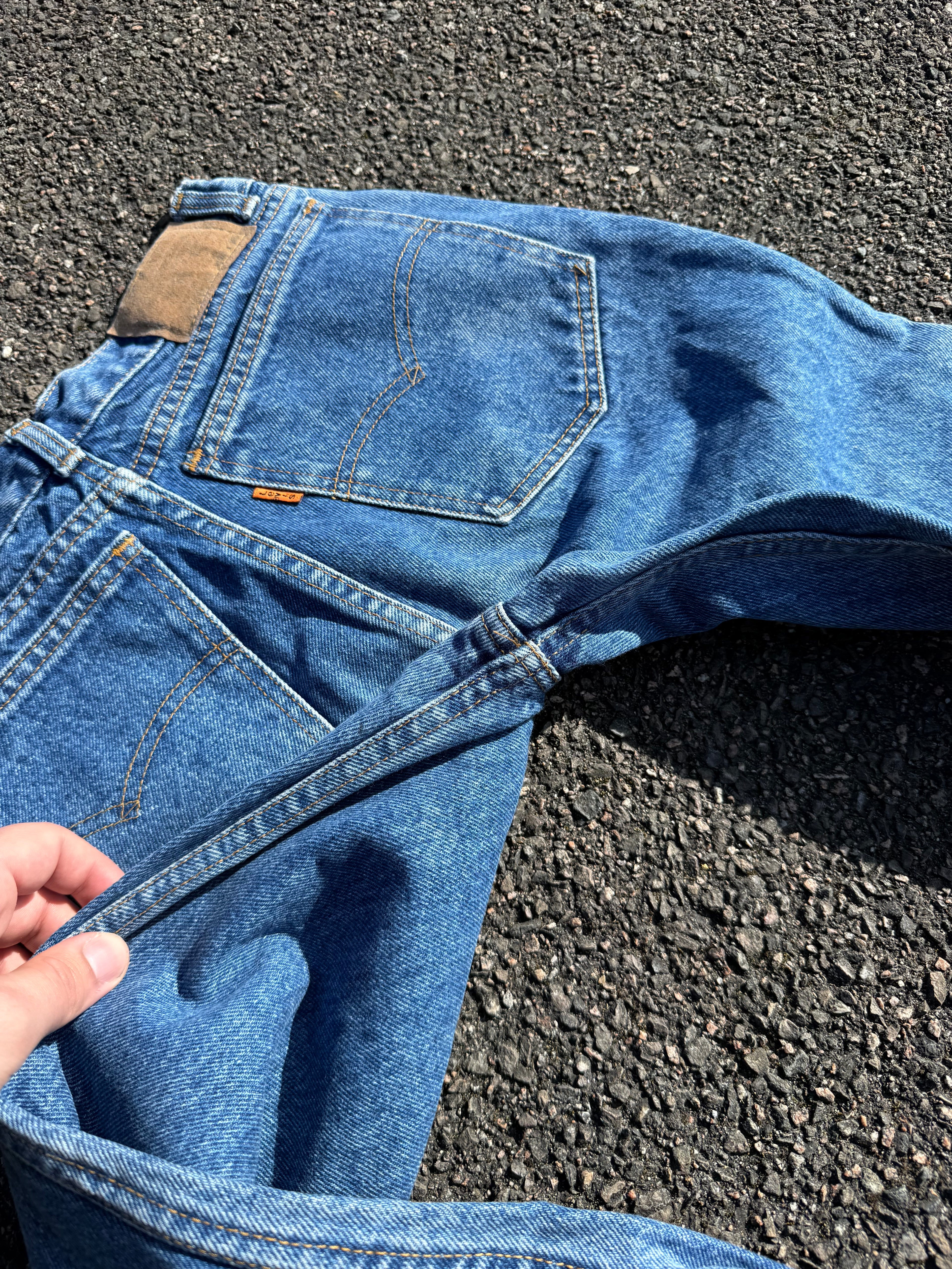 Levi’s Vintage 80s 631 Orange Tab Denim Jeans Made in Belgium