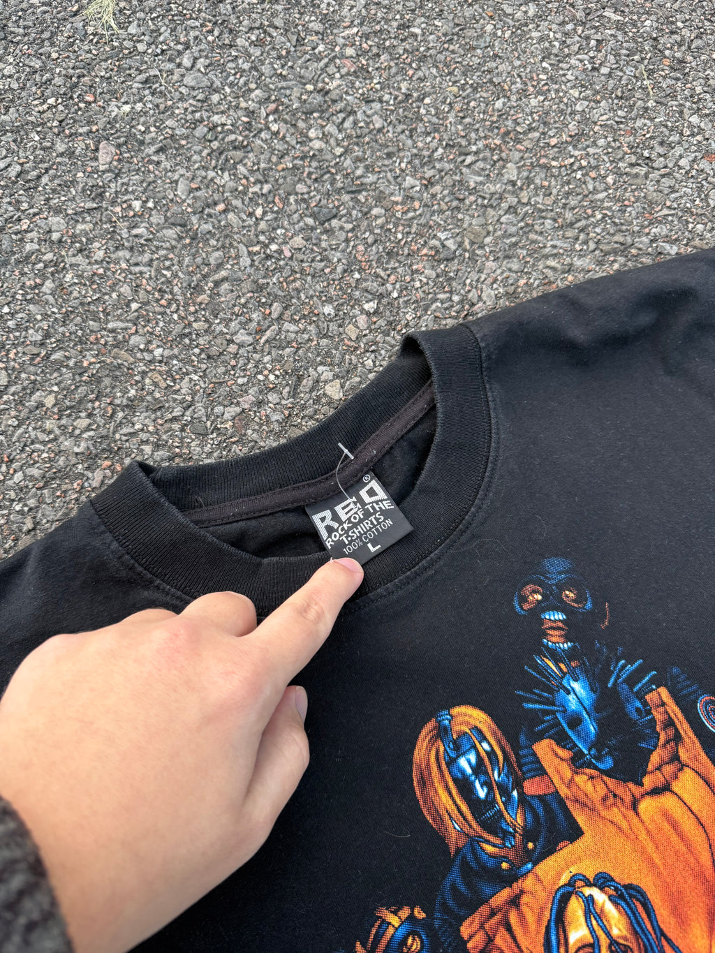 Vintage 2000s Slipknot Masks Graphic T-Shirt