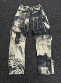 Roberto Cavalli F/W 1994 Renaissance Vintage Printed Pants
