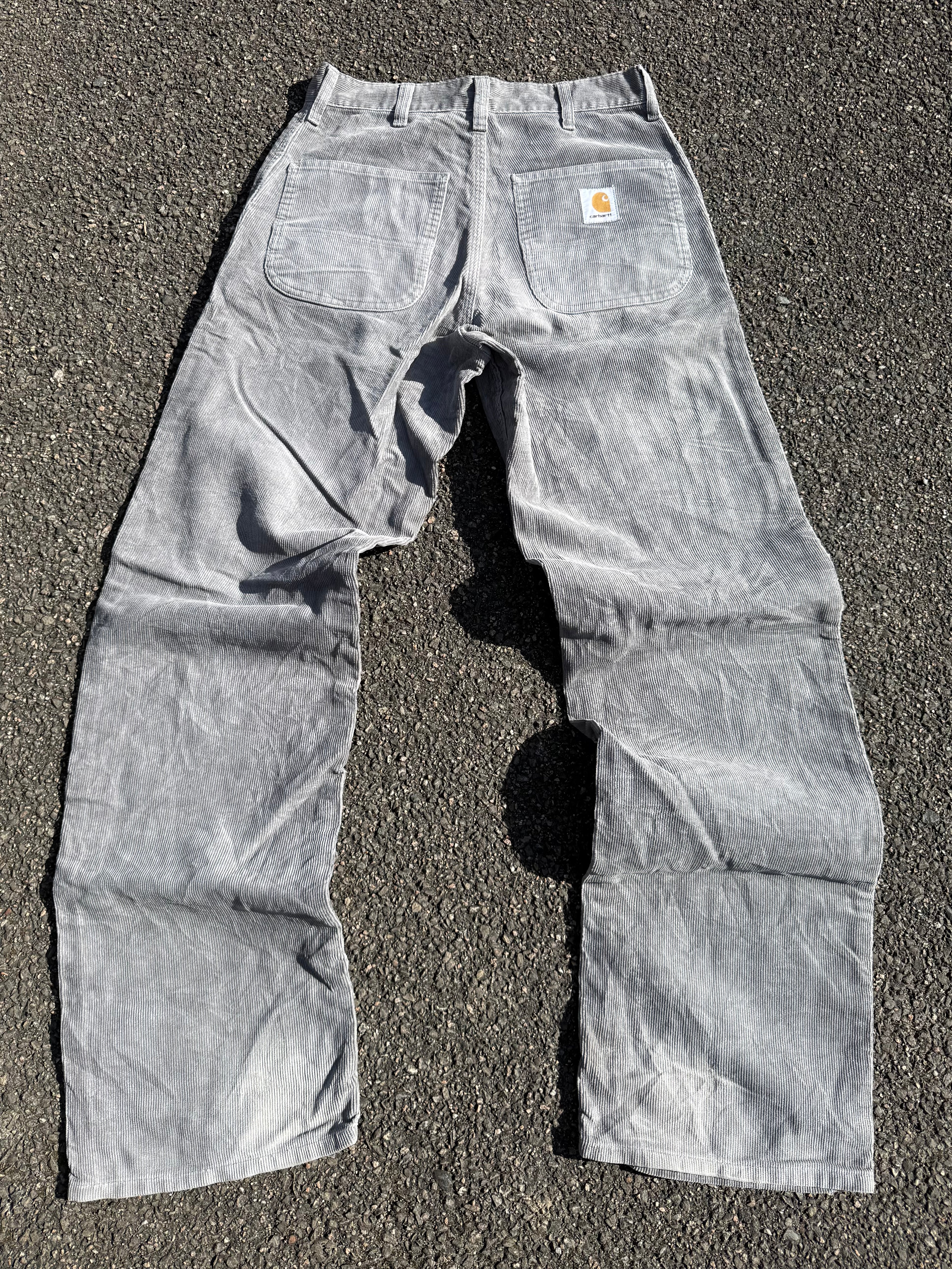 Carhartt Vintage 90s Corduroy Grey Simple Pants