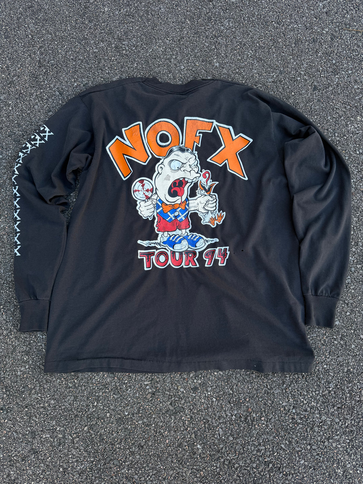 Vintage 1994 NOFX World Tour Long Sleeve Shirt