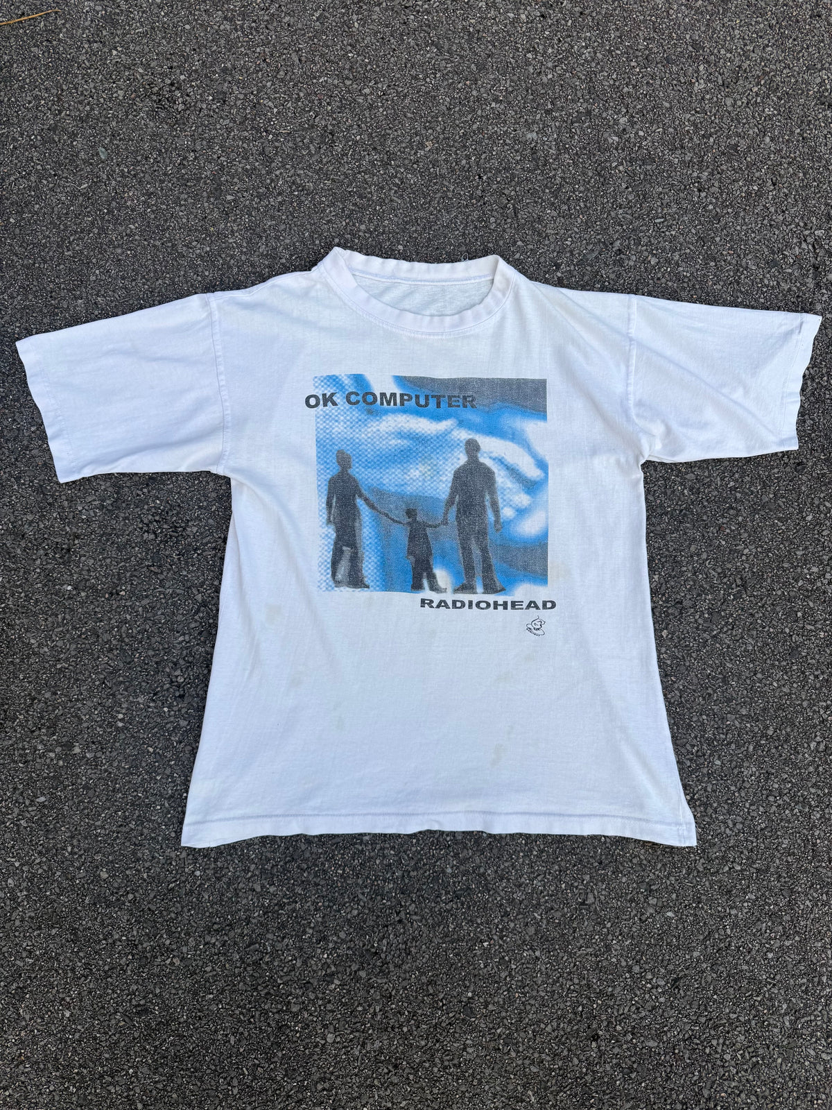 Vintage 90s-00s Radiohead OK Computer Gaslight Music Promo T-Shirt