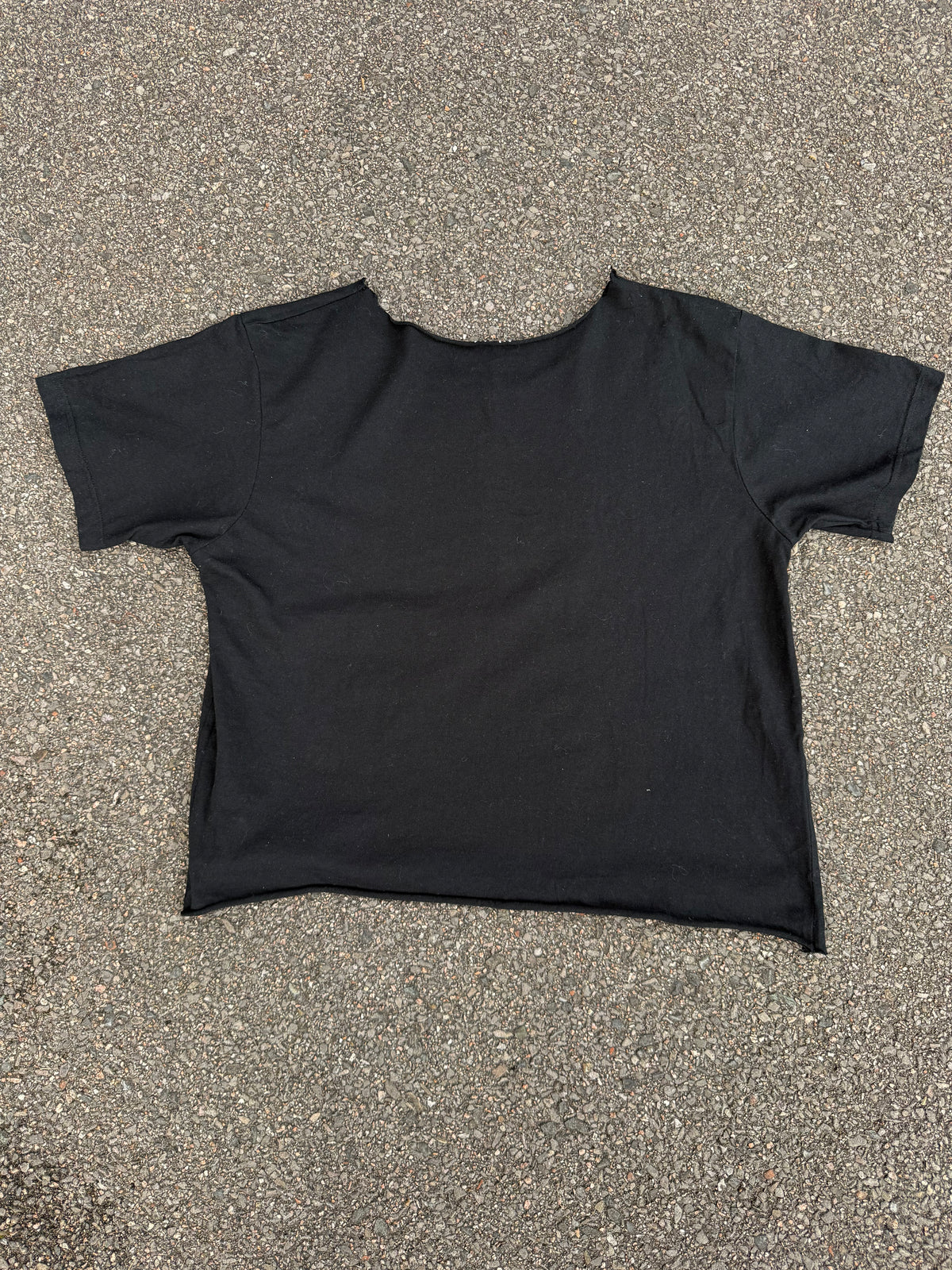 Vintage 2000s Radiohead No Surprises Carbon Monoxide Cropped T-Shirt