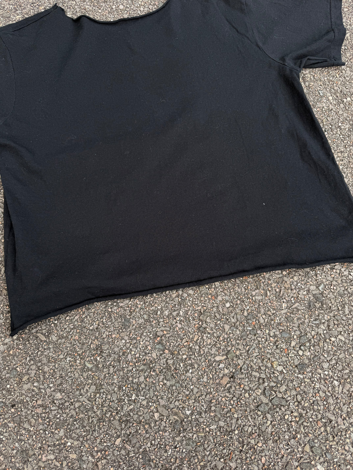 Vintage 2000s Radiohead No Surprises Carbon Monoxide Cropped T-Shirt