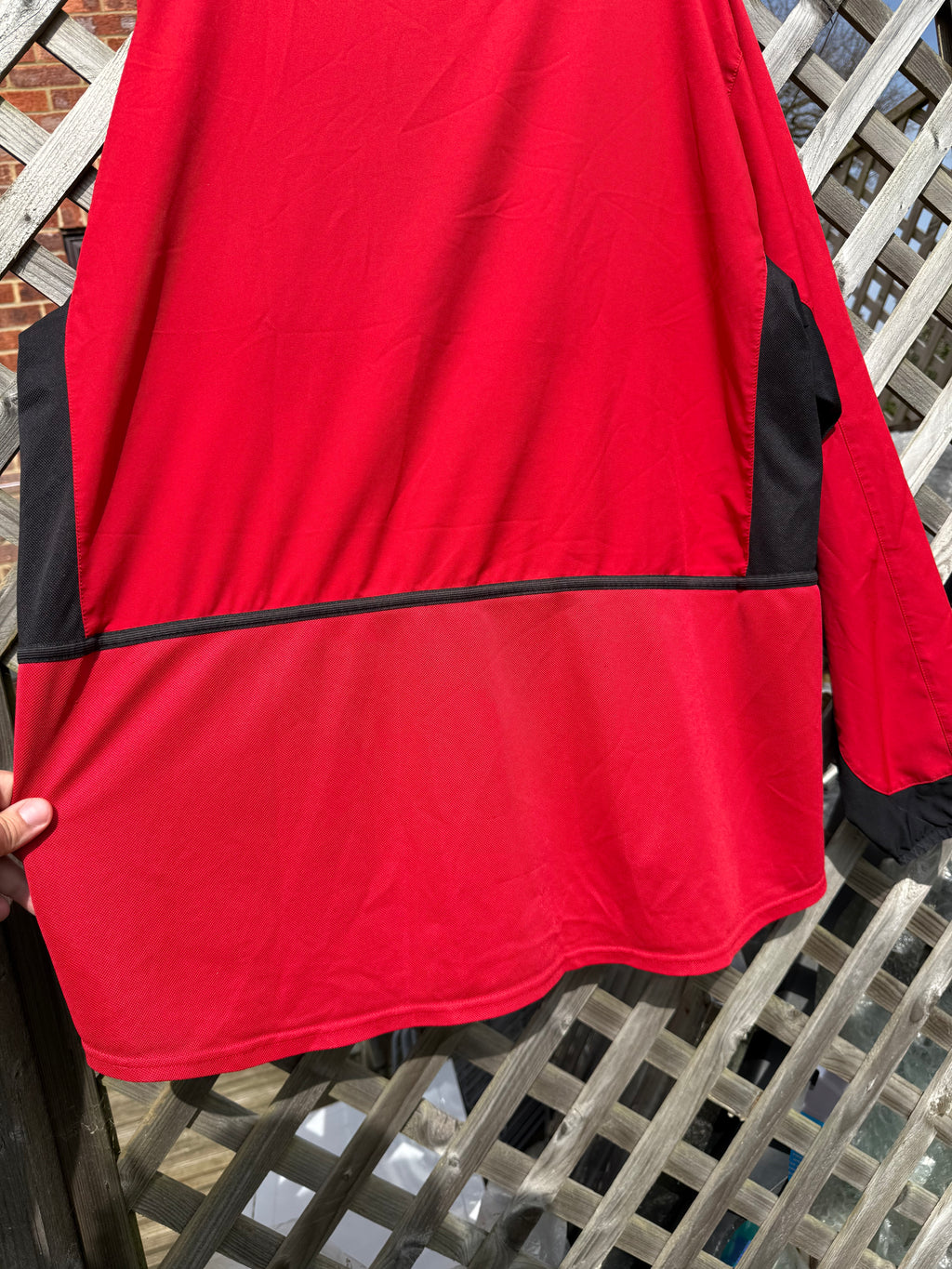 Vintage 2002-2004 Manchester United Nike Home Long Sleeve Jersey