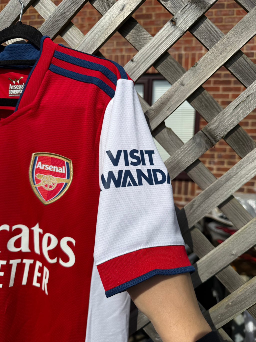 2021-2022 Arsenal Adidas Home Jersey Football Shirt
