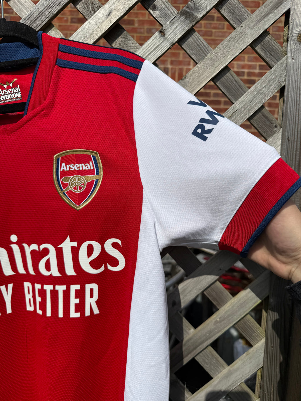 2021-2022 Arsenal Adidas Home Jersey Football Shirt