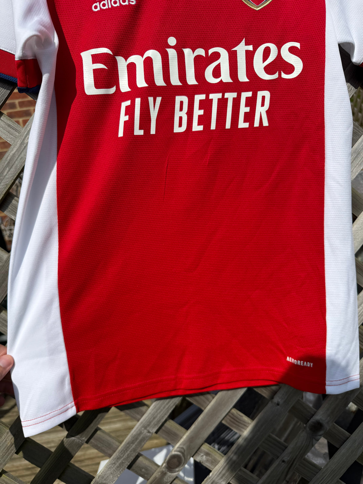 2021-2022 Arsenal Adidas Home Jersey Football Shirt