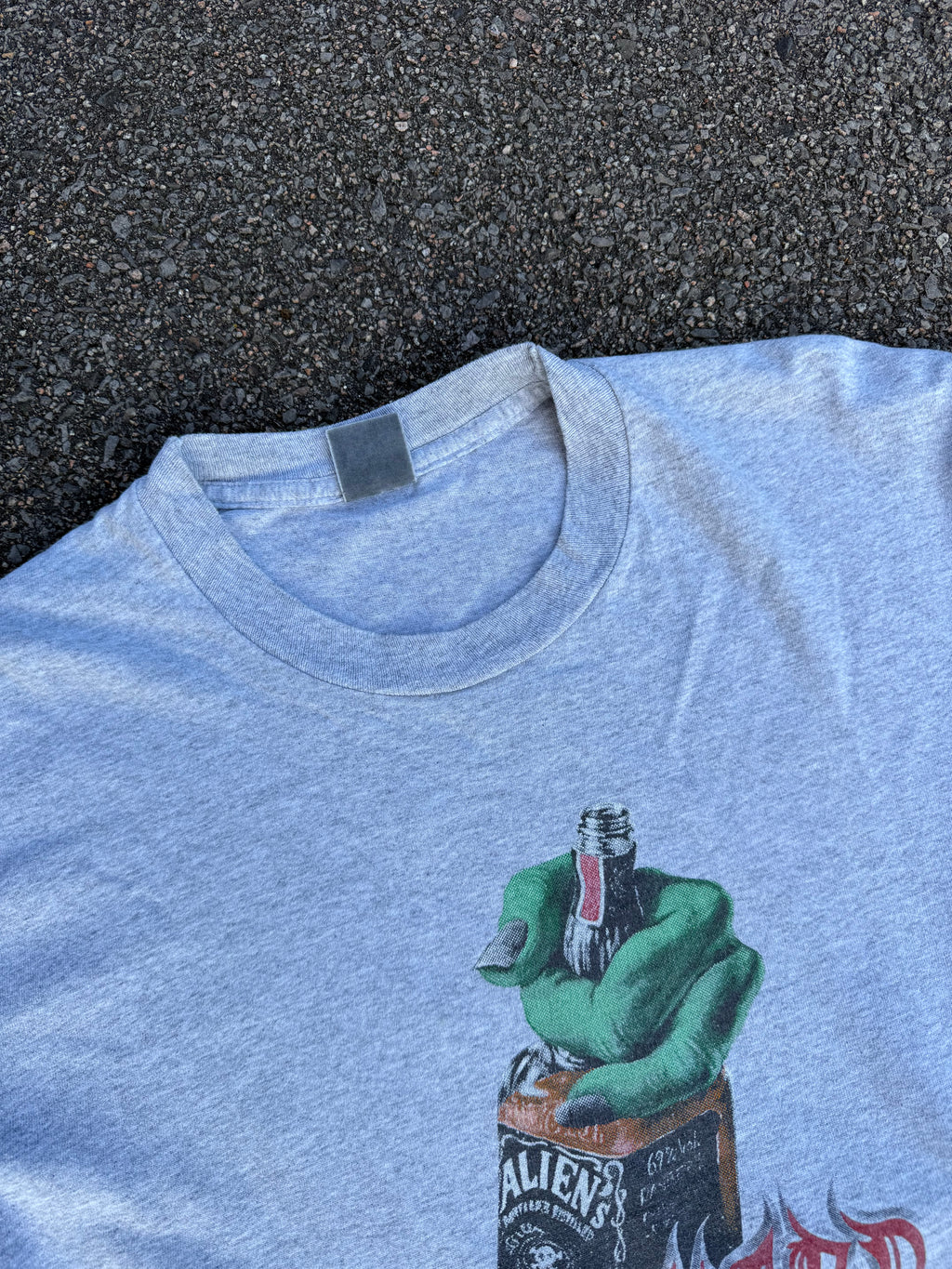 Vintage 1993 Tankard Alien Long Sleeve T-Shirt