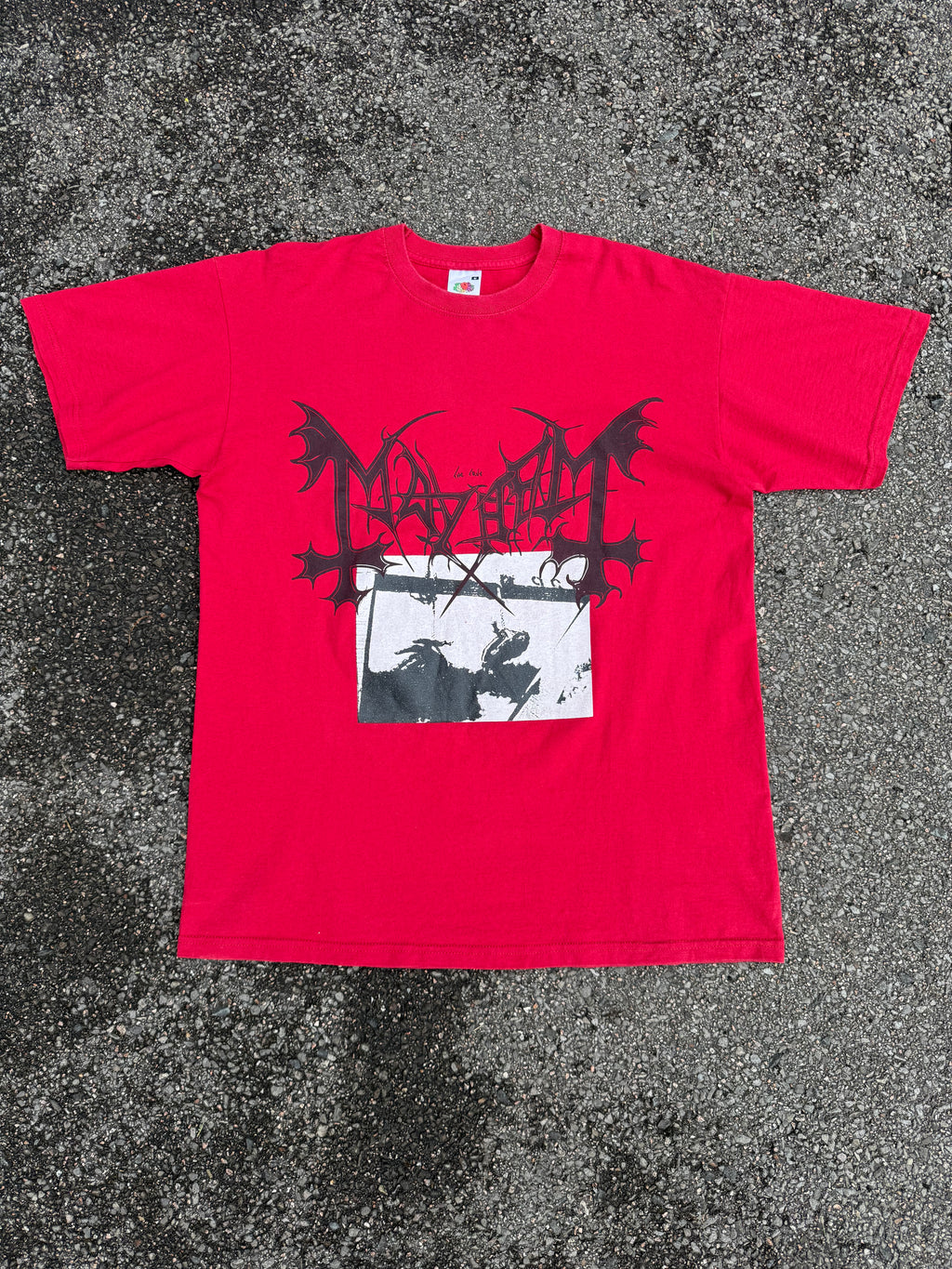 Vintage 2007 Mayhem Deathcrush Black Metal T-Shirt
