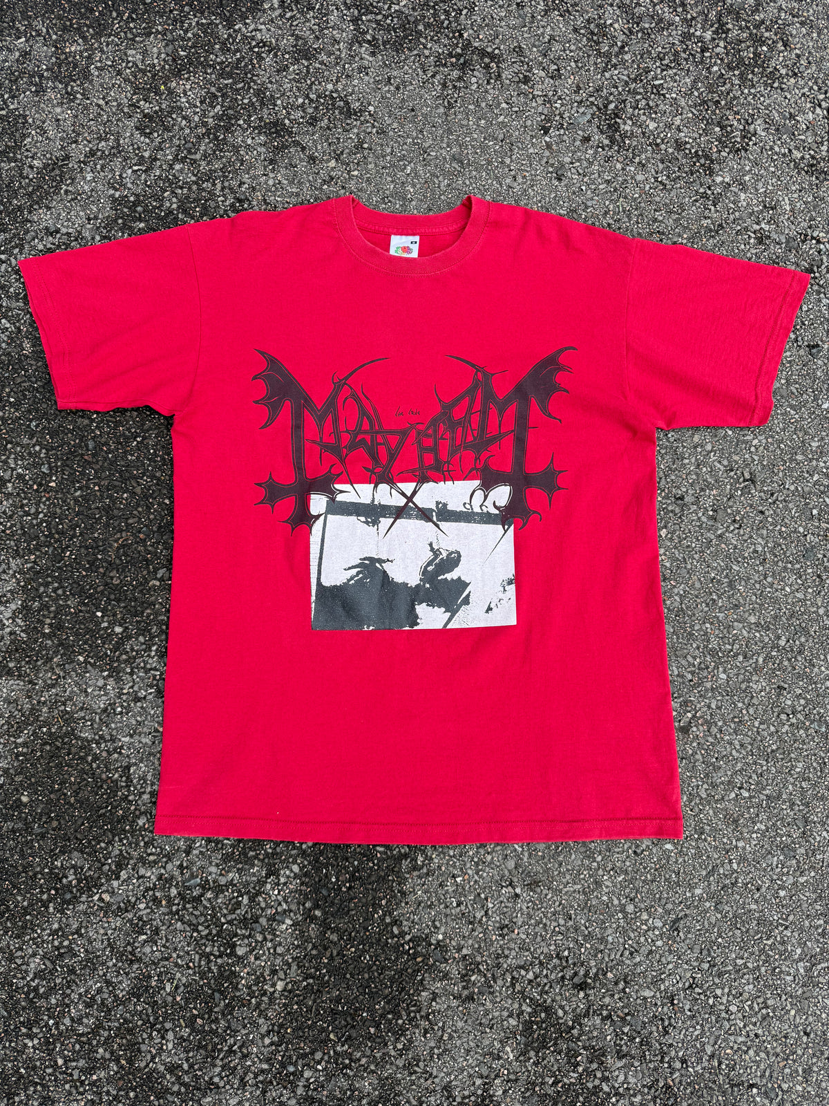 Vintage 2007 Mayhem Deathcrush Black Metal T-Shirt