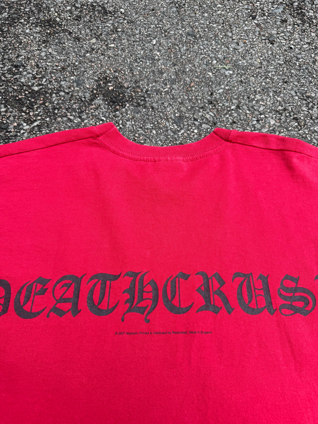 Vintage 2007 Mayhem Deathcrush Black Metal T-Shirt