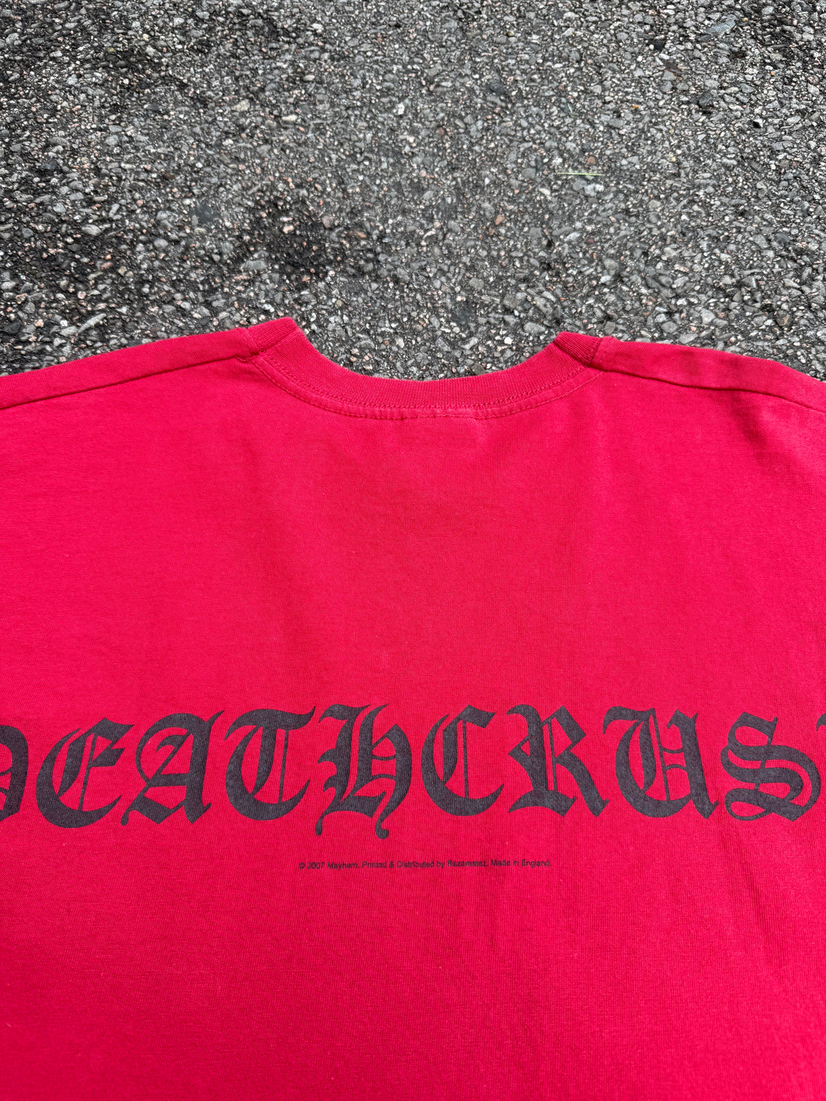 Vintage 2007 Mayhem Deathcrush Black Metal T-Shirt