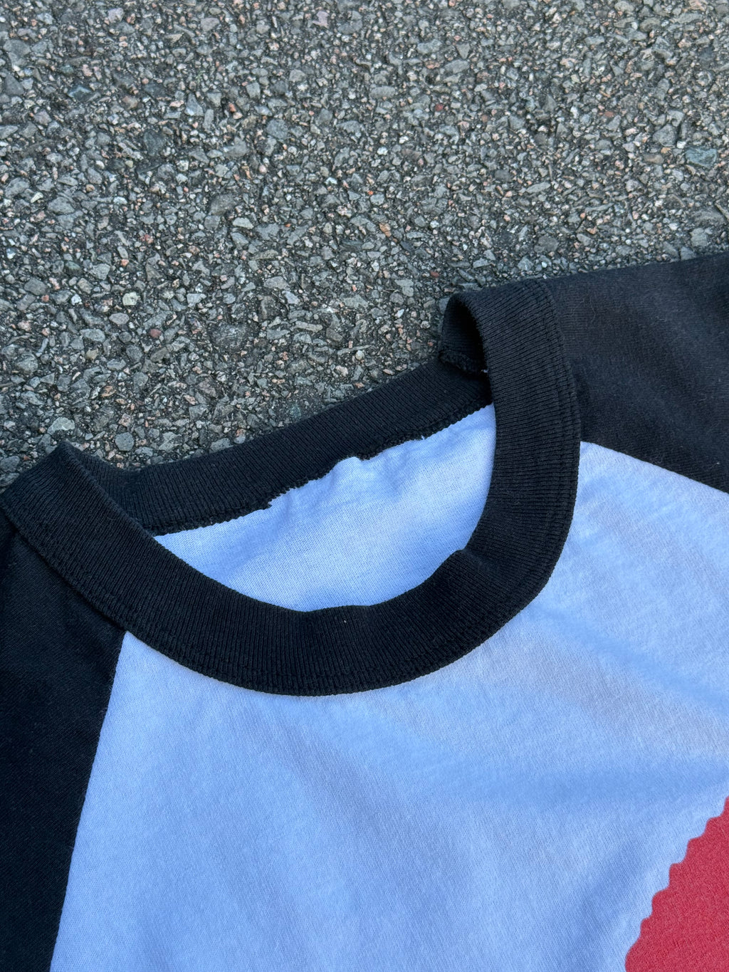 Vintage 90s Neon Genesis Evangelion NERV Anime 3/4 Raglan Shirt