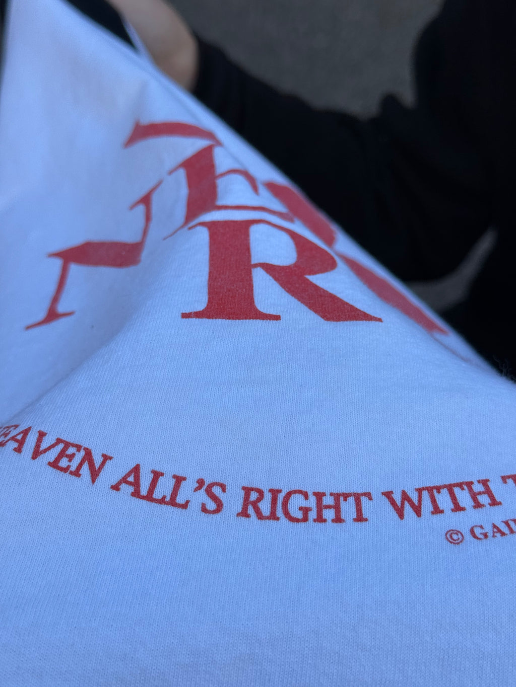 Vintage 90s Neon Genesis Evangelion NERV Anime 3/4 Raglan Shirt