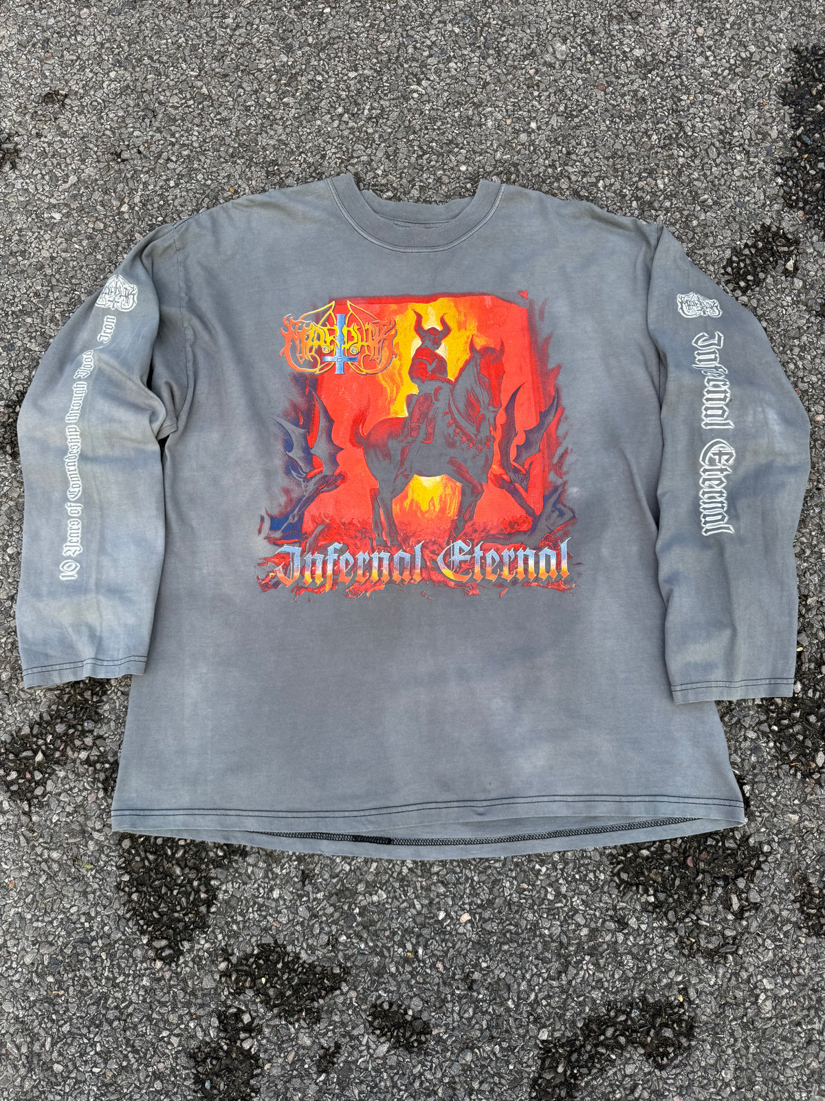 Vintage 2000 Marduk Infernal Eternal Long Sleeve T-Shirt