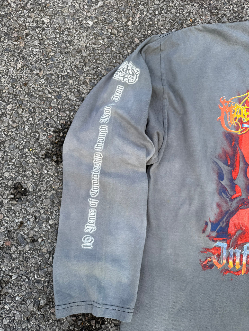 Vintage 2000 Marduk Infernal Eternal Long Sleeve T-Shirt