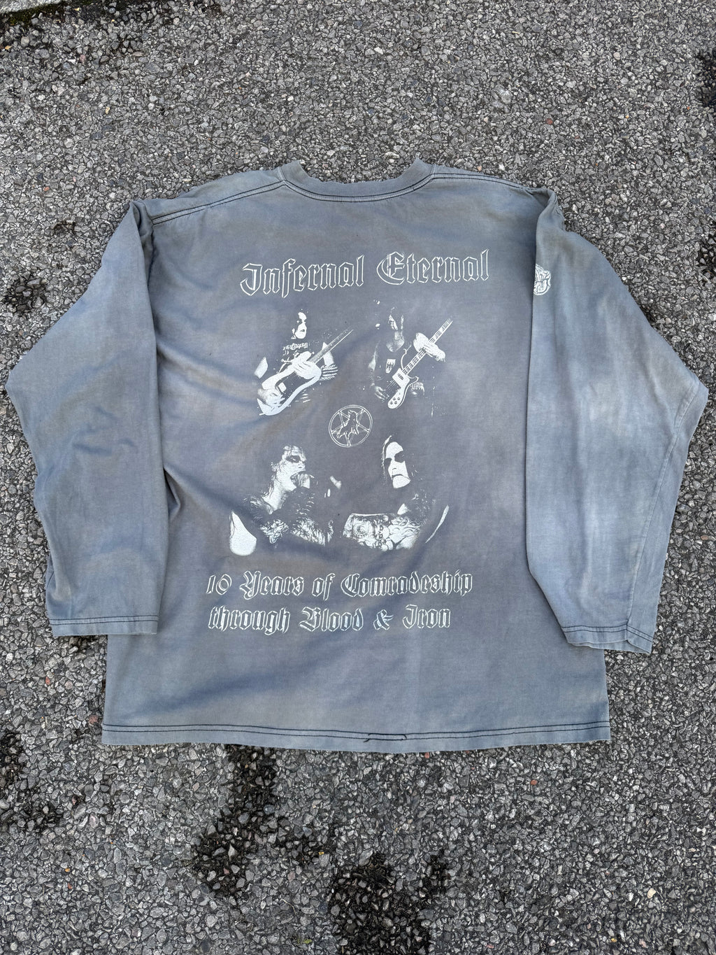 Vintage 2000 Marduk Infernal Eternal Long Sleeve T-Shirt