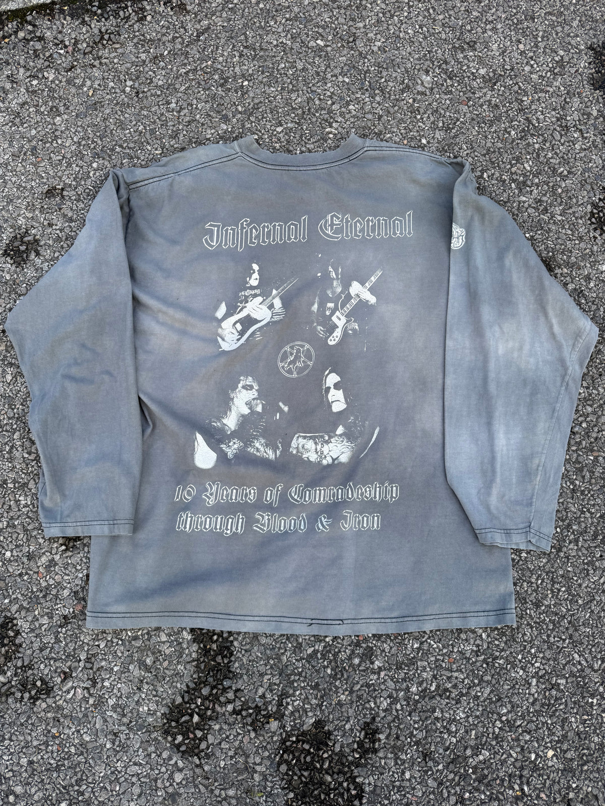 Vintage 2000 Marduk Infernal Eternal Long Sleeve T-Shirt