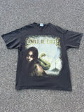 Vintage 2007 Cradle Of Filth Snake Graphic Rock Band T-Shirt