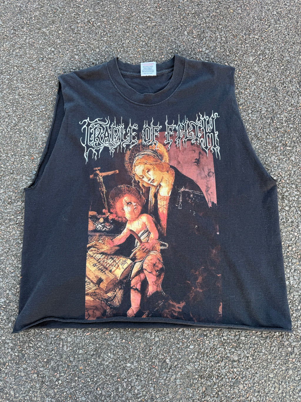 Vintage 2003 Cradle Of Filth Sleeveless Tank Top