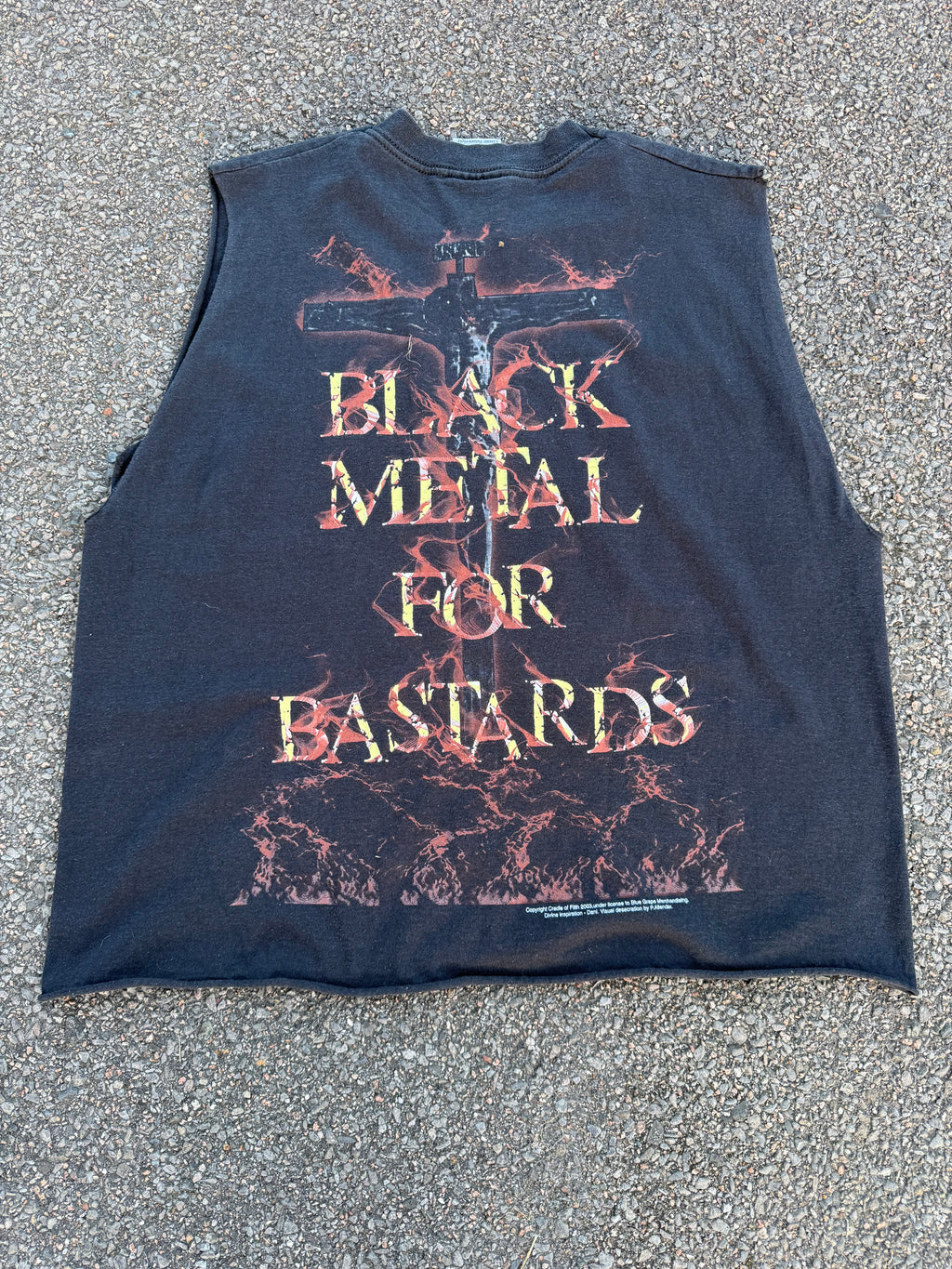 Vintage 2003 Cradle Of Filth Sleeveless Tank Top