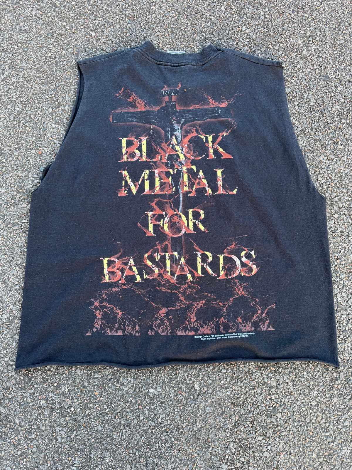 Vintage 2003 Cradle Of Filth Sleeveless Tank Top