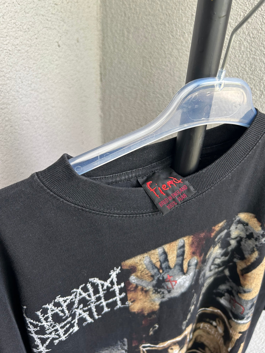 Vintage 2003 Napalm Death Enemy of the Music Business Rock Band T-shirt