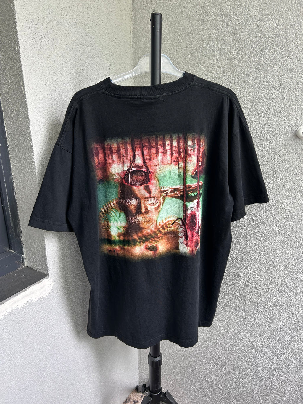Vintage 2003 Napalm Death Enemy of the Music Business Rock Band T-shirt