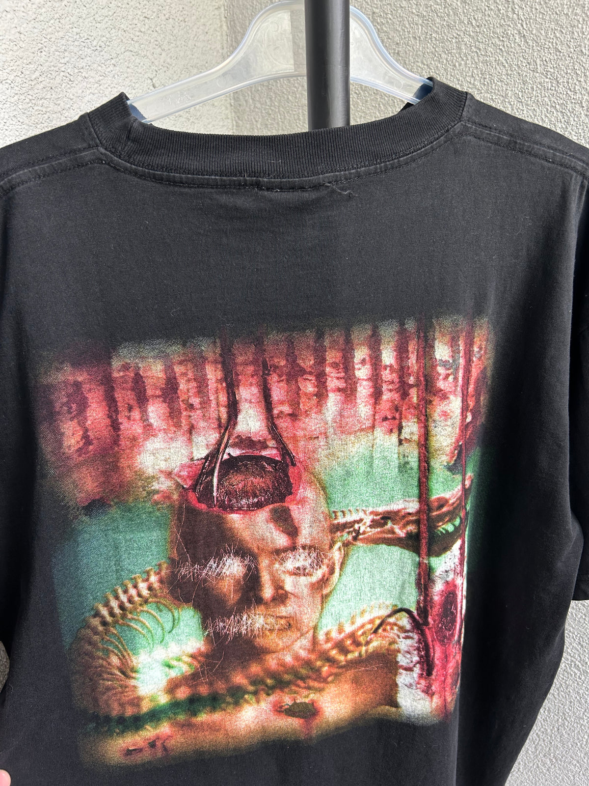 Vintage 2003 Napalm Death Enemy of the Music Business Rock Band T-shirt