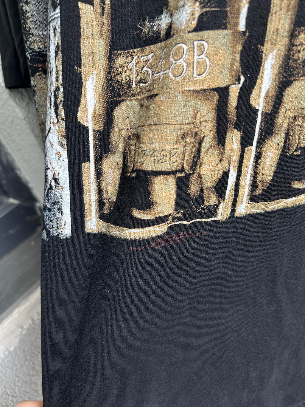 Vintage 2003 Napalm Death Enemy of the Music Business Rock Band T-shirt