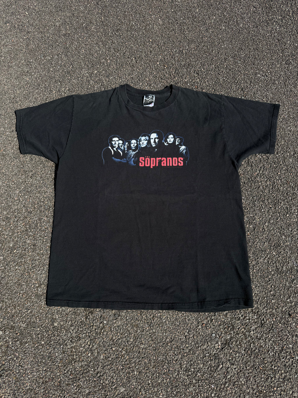 Vintage 2000 The Sopranos Promo HBO Series T-shirt