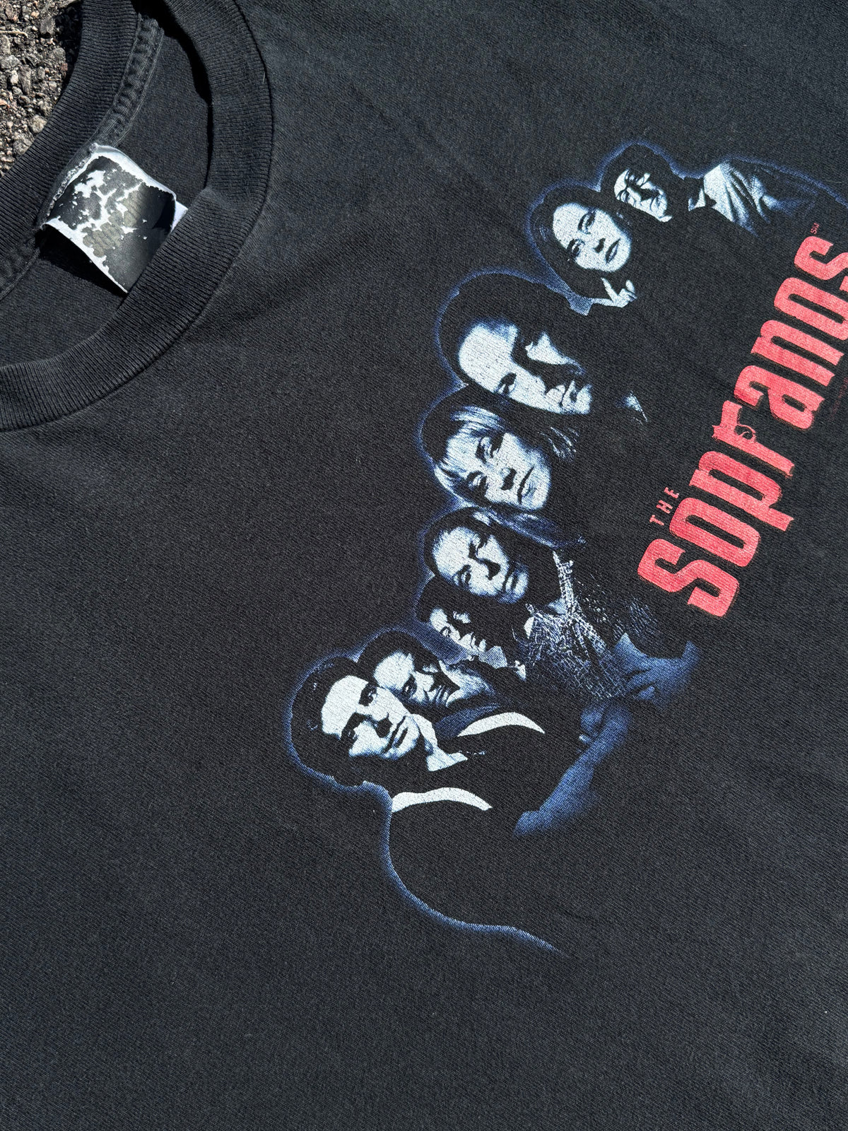 Vintage 2000 The Sopranos Promo HBO Series T-shirt
