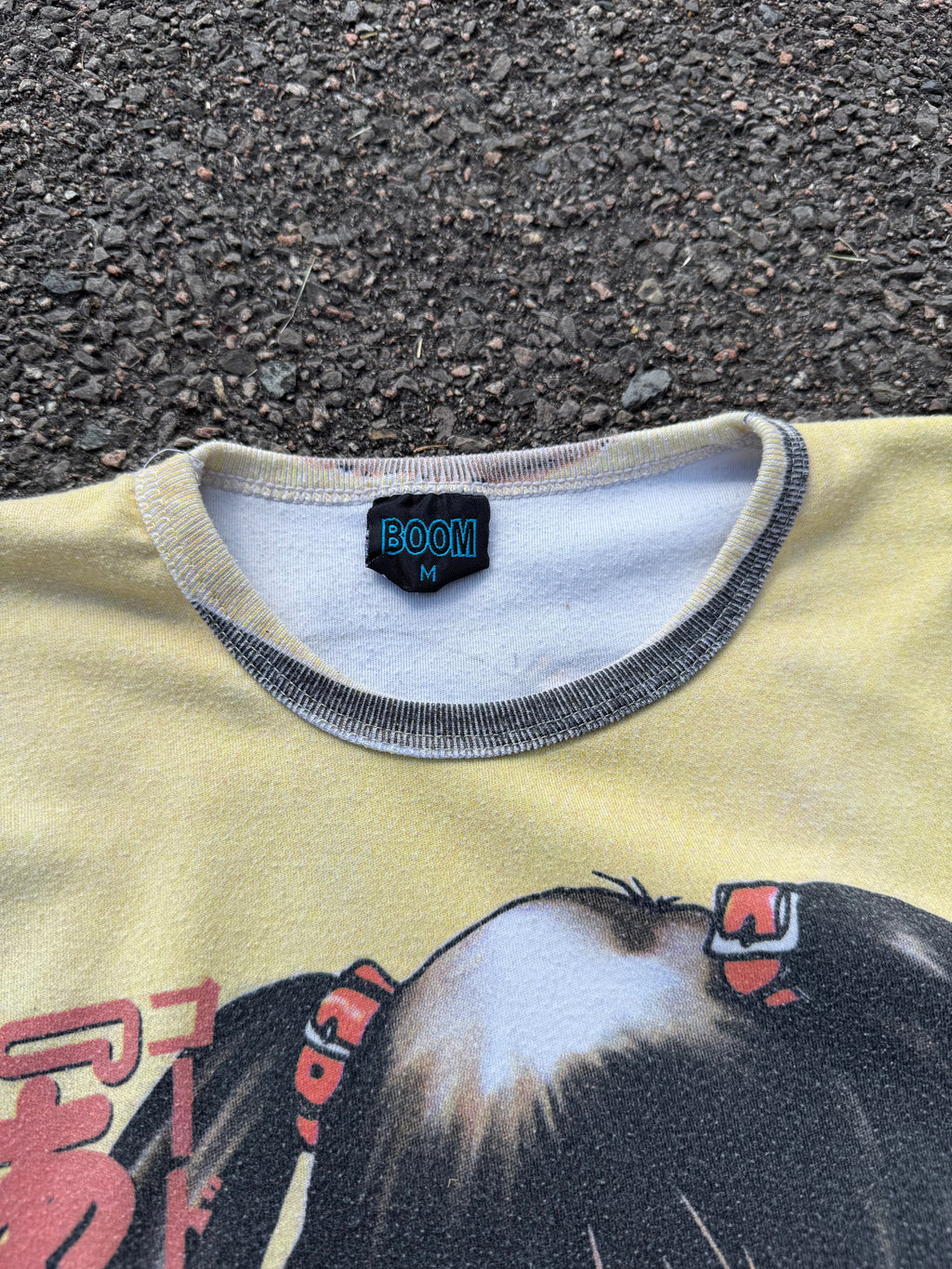 Vintage 90s Boom Anime Girl Graphic All Over Print T-Shirt