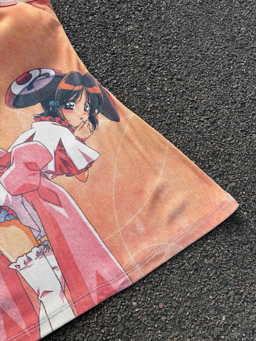 Vintage 90s Boom Anime Girl All Over Print Mini Cami Dress