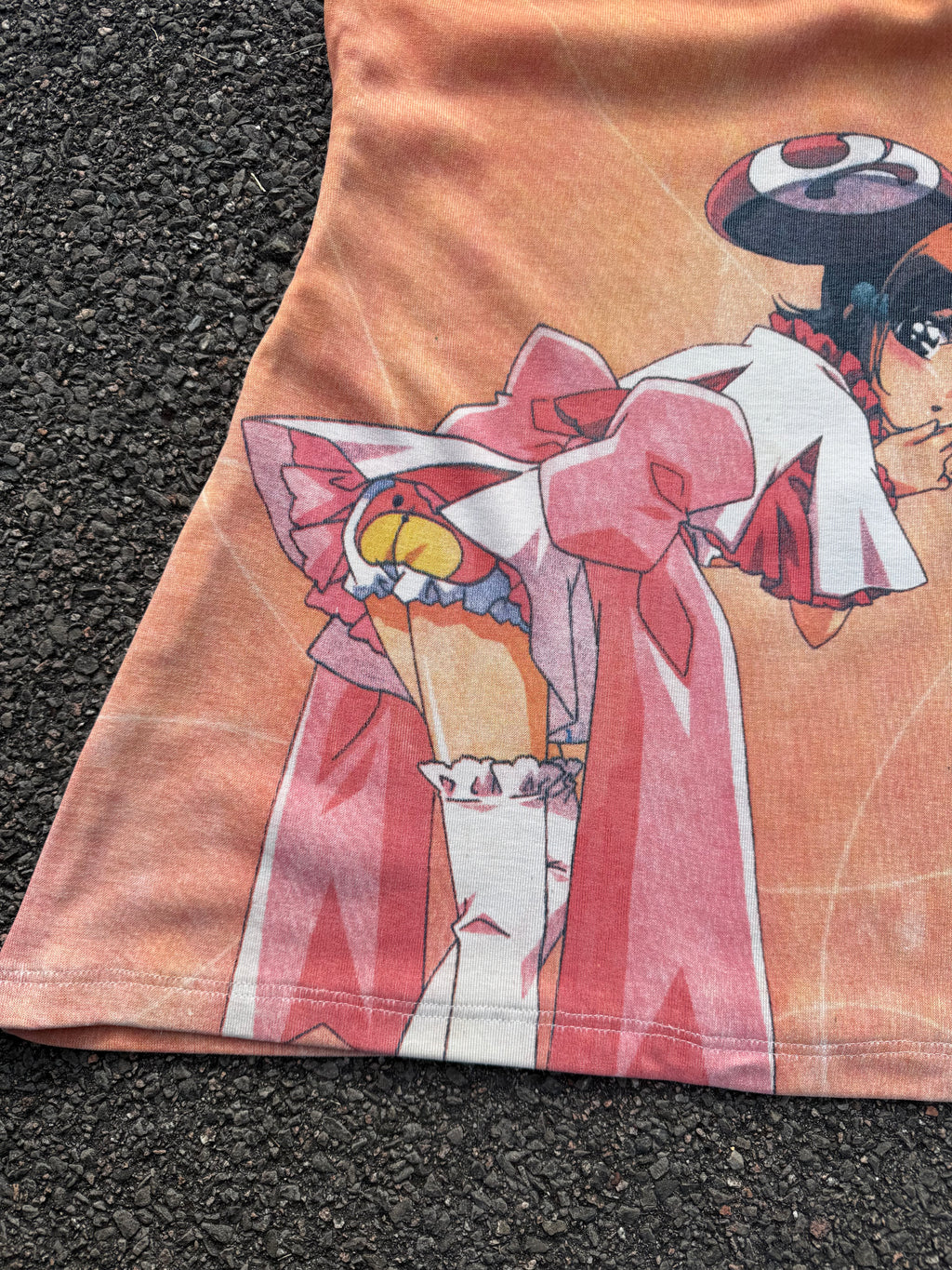 Vintage 90s Boom Anime Girl All Over Print Mini Cami Dress