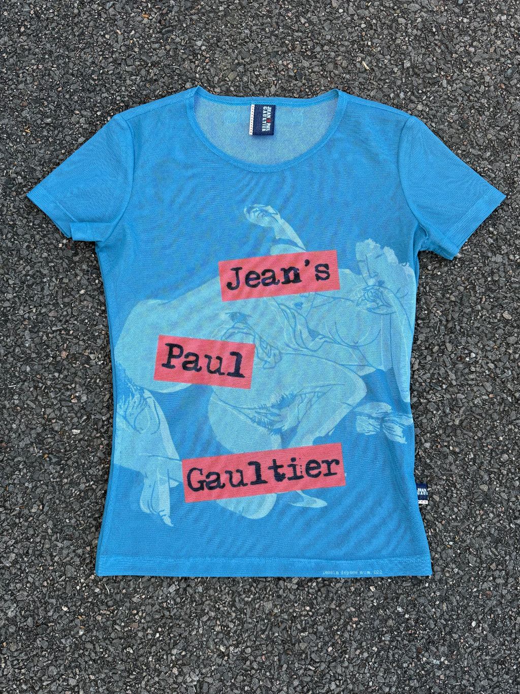 Jean Paul Gaultier Vintage 90s Kamasutra Mesh T-Shirt