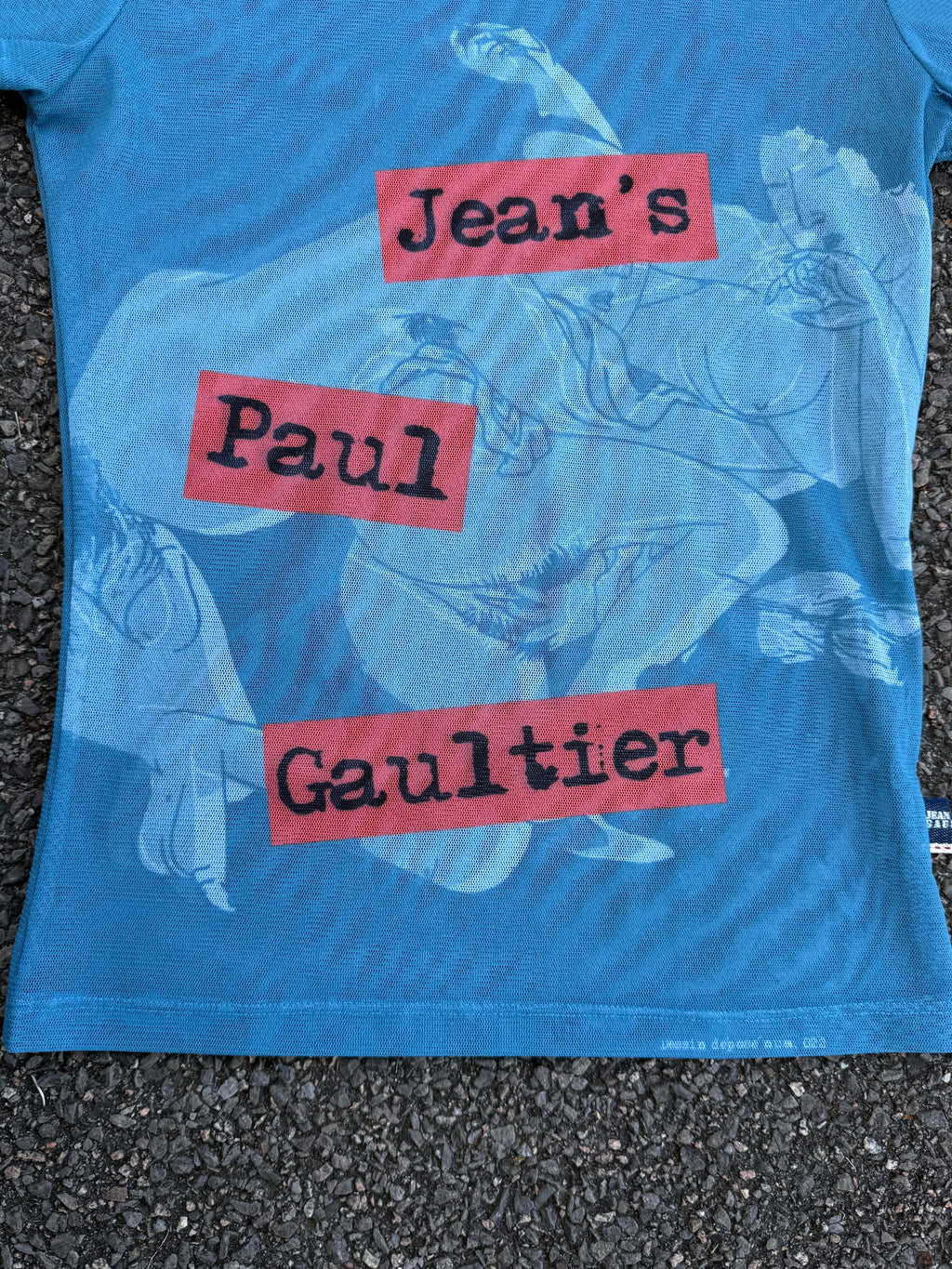 Jean Paul Gaultier Vintage 90s Kamasutra Mesh T-Shirt