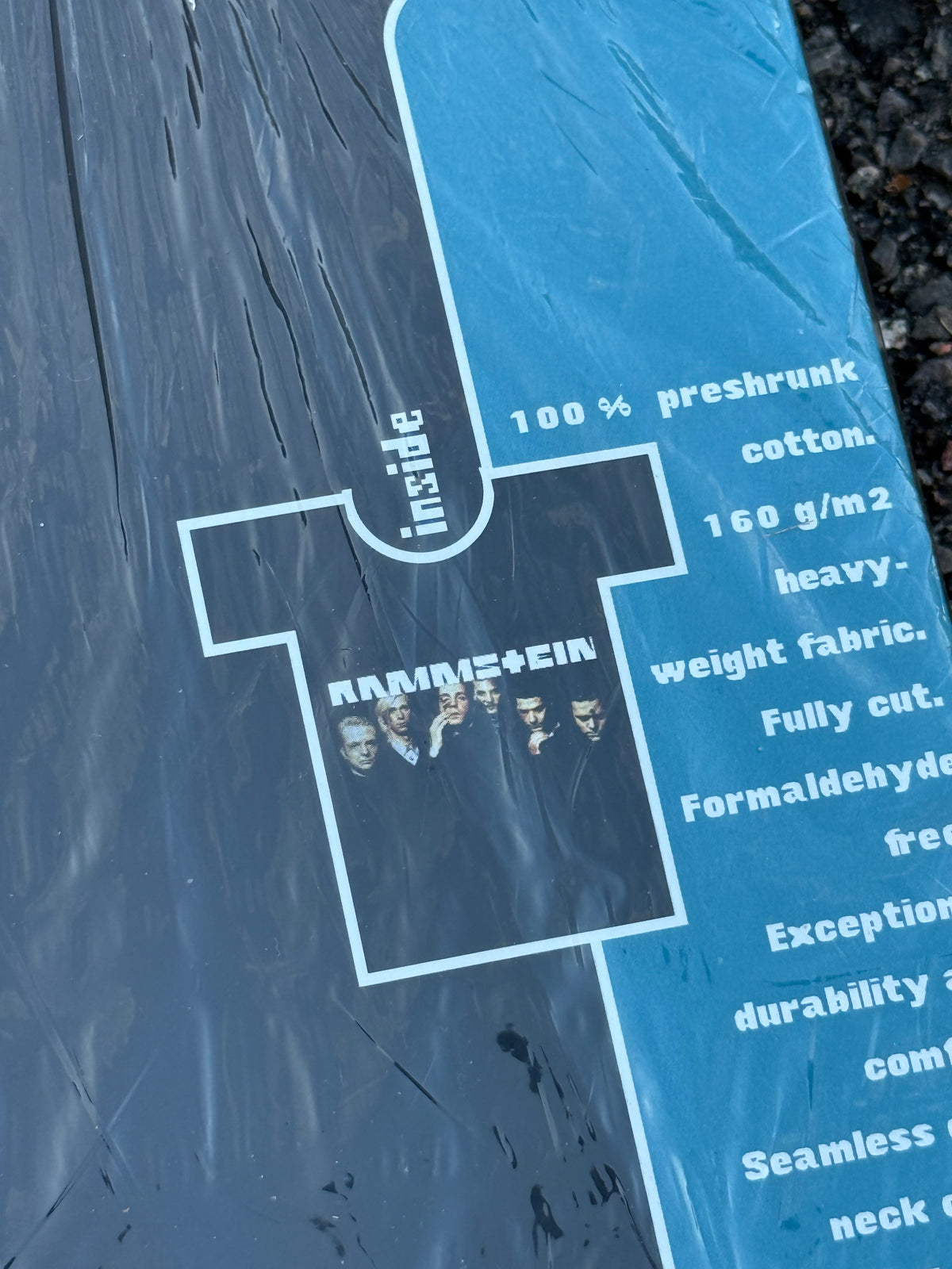Vintage 1997 Rammstein Sehnsucht Rock Band T-Shirt + CD Box Deadstock
