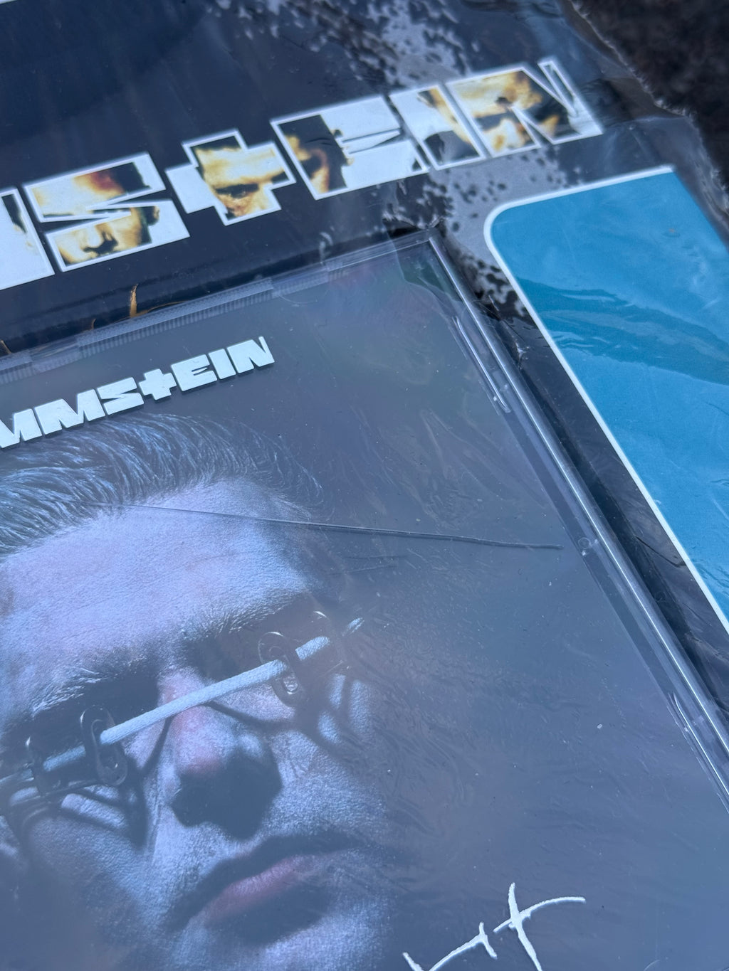Vintage 1997 Rammstein Sehnsucht Rock Band T-Shirt + CD Box Deadstock