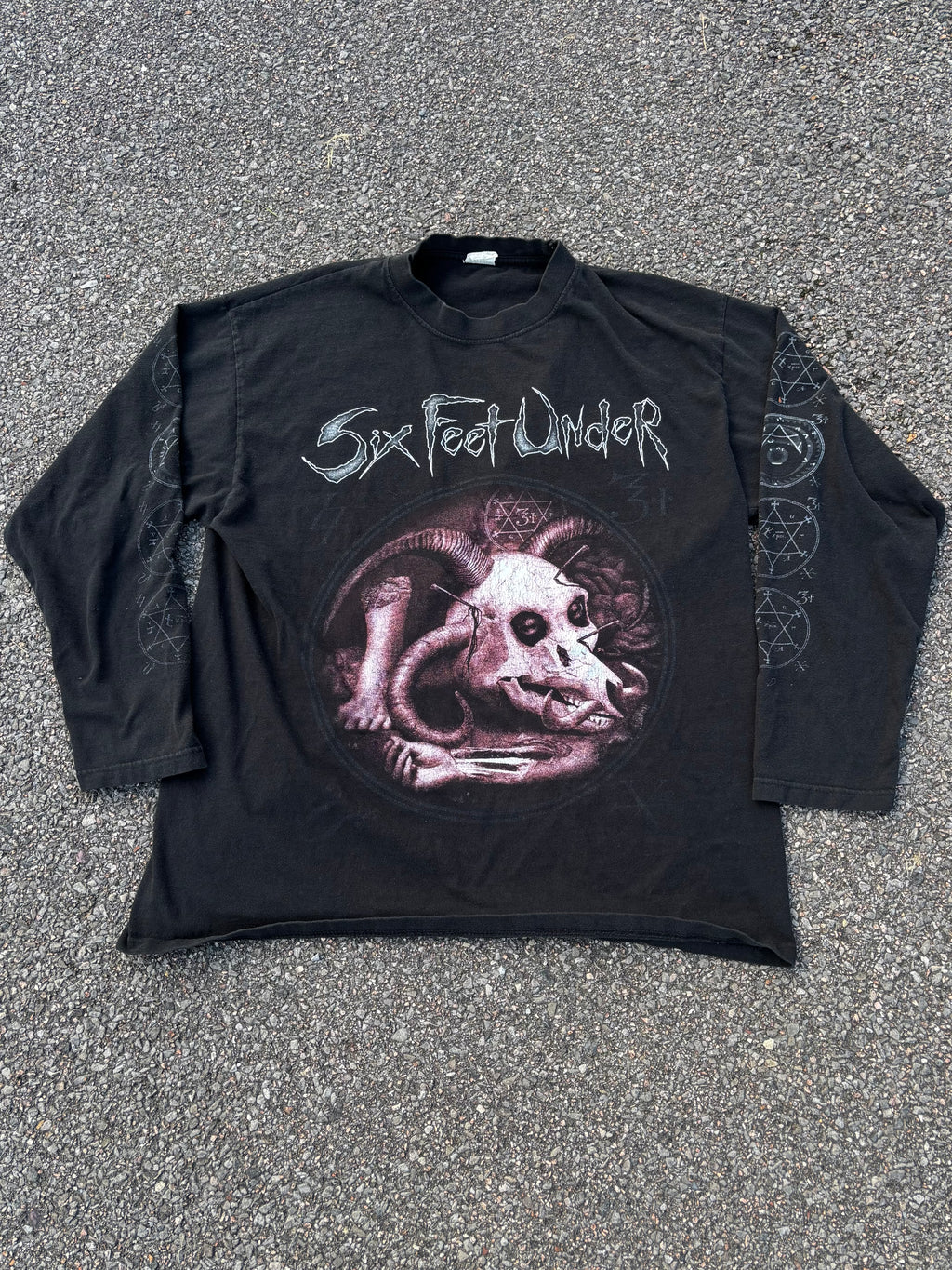 Vintage 2004 Six Feet Under European Molestation Tour Long Sleeve