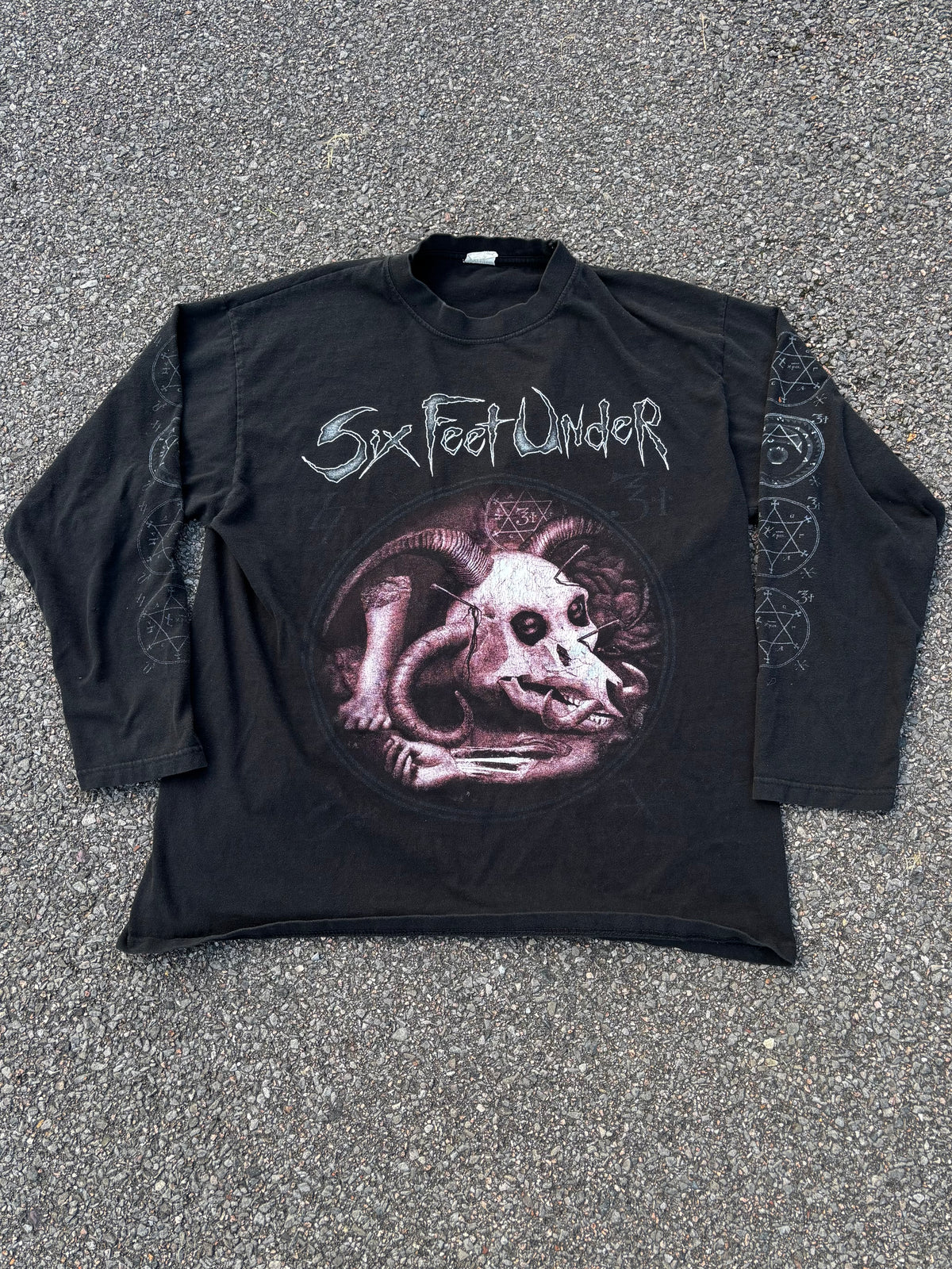 Vintage 2004 Six Feet Under European Molestation Tour Long Sleeve