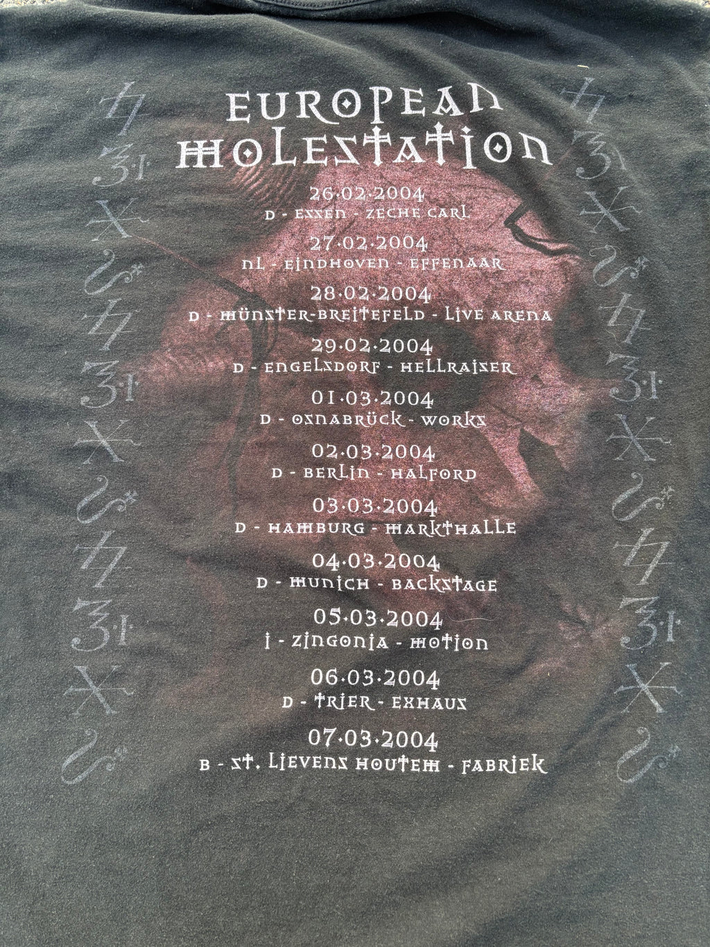 Vintage 2004 Six Feet Under European Molestation Tour Long Sleeve