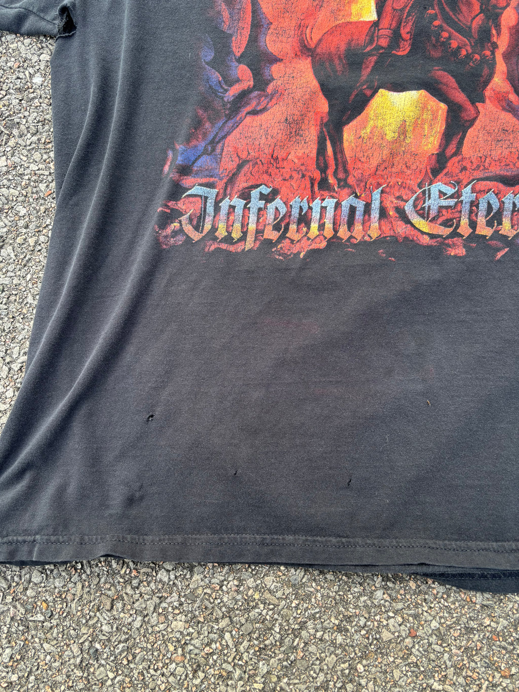 Vintage 2000 Marduk Infernal Eternal Black Metal T-Shirt