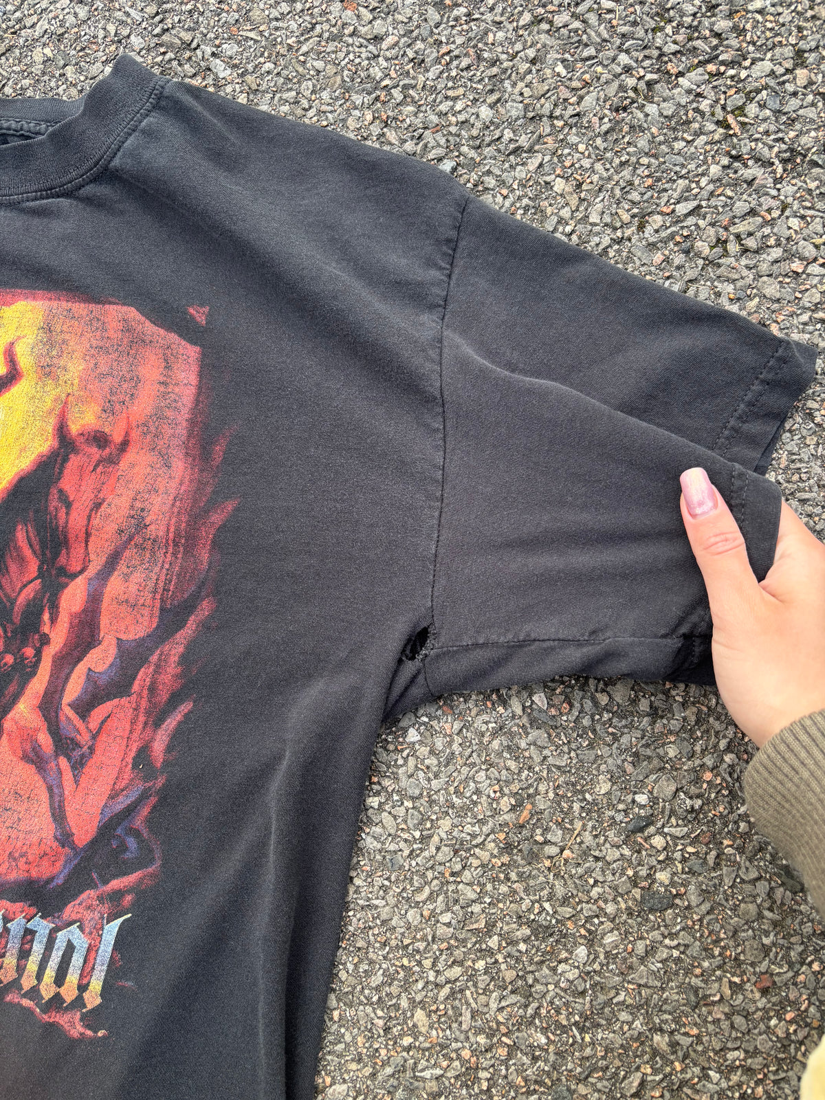 Vintage 2000 Marduk Infernal Eternal Black Metal T-Shirt