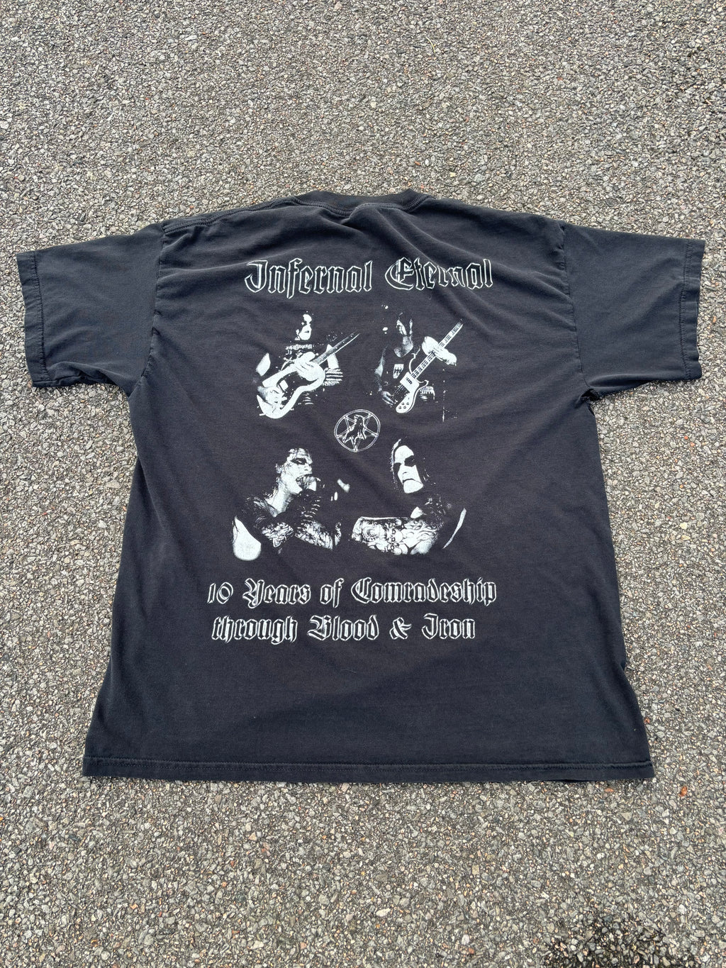 Vintage 2000 Marduk Infernal Eternal Black Metal T-Shirt