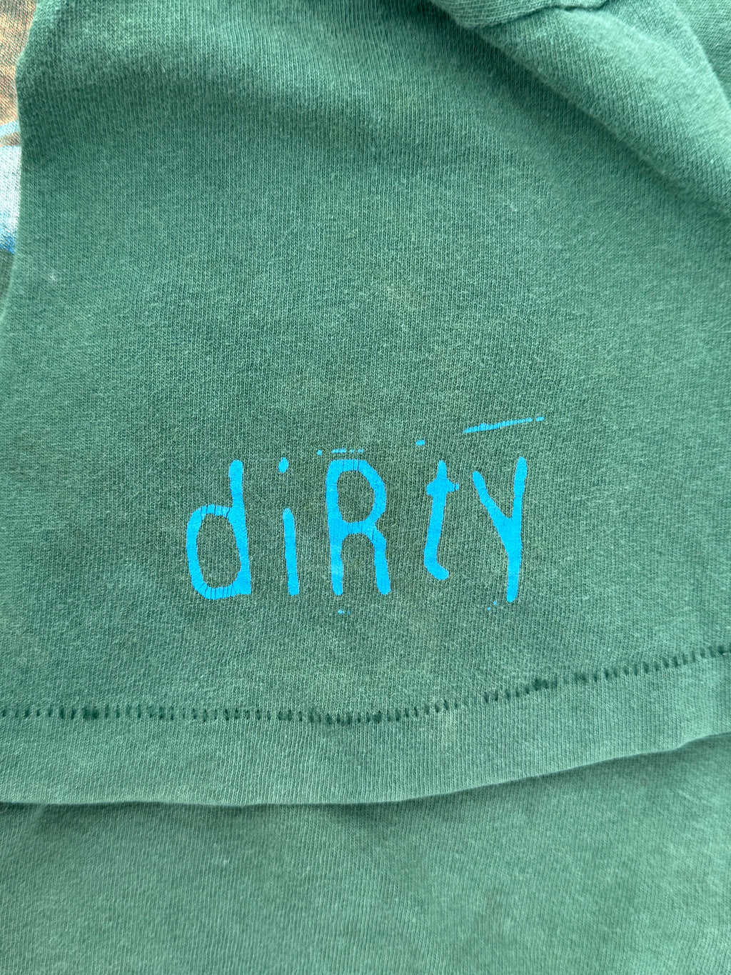 Vintage 1992 Sonic Youth Dirty Rock Band T-Shirt
